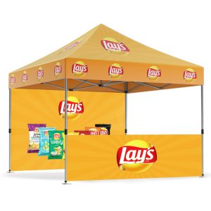 10' x 10' (Frame + Roof + Back Wall + 1/2 Wall)