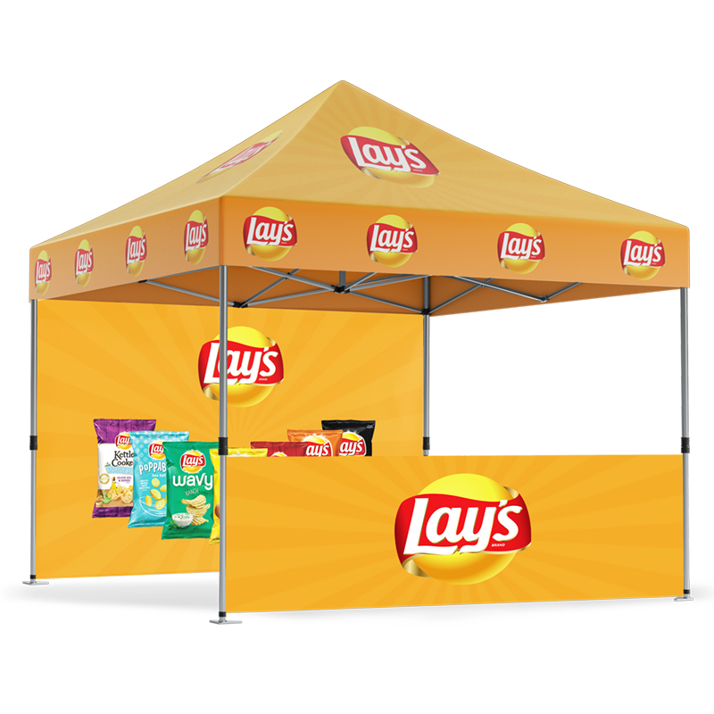 10' x 10' (Frame + Roof + Back Wall + 1/2 Wall)