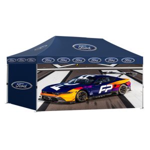 Custom Pop Up Tent (10'x20') (Frame + Roof + 4 Full Walls)